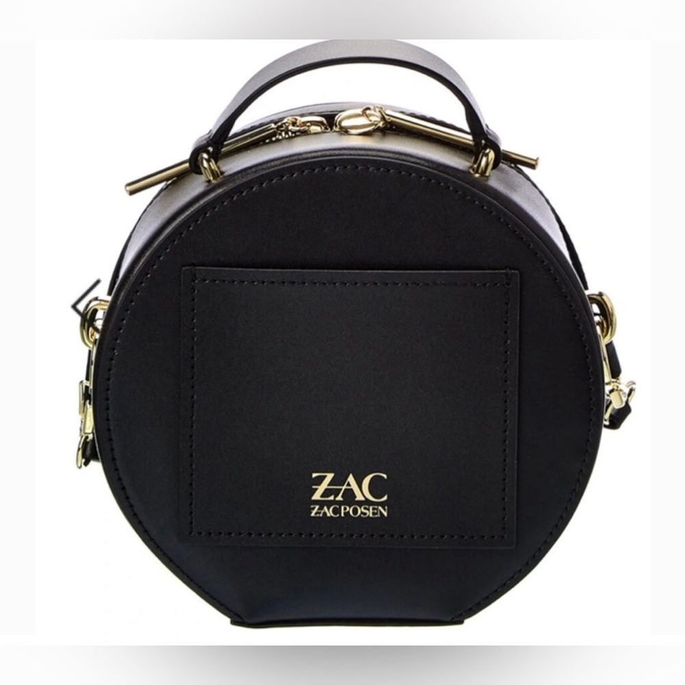 Zac Posen Eartha Leather Round Top Bag